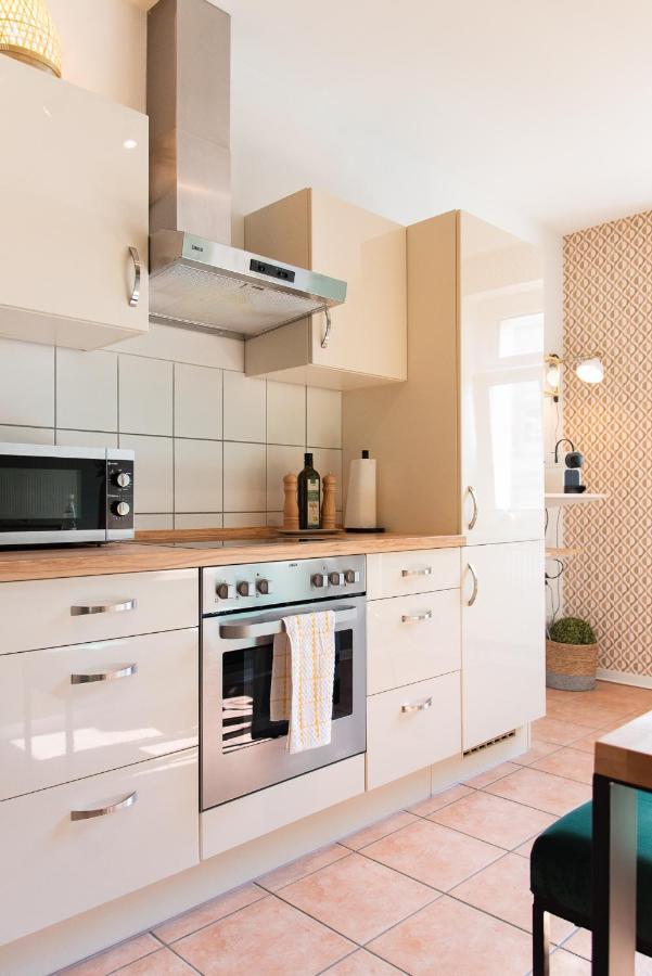 Stilvolles Apartment - Balkon, Netflix, Nespresso, Zentral, Messe Κέμνιτς Εξωτερικό φωτογραφία