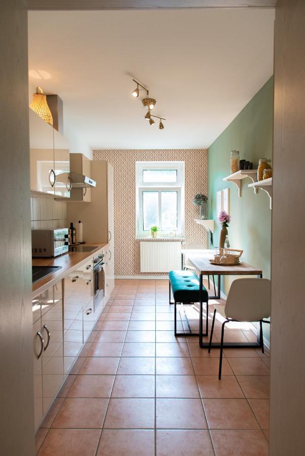 Stilvolles Apartment - Balkon, Netflix, Nespresso, Zentral, Messe Κέμνιτς Εξωτερικό φωτογραφία