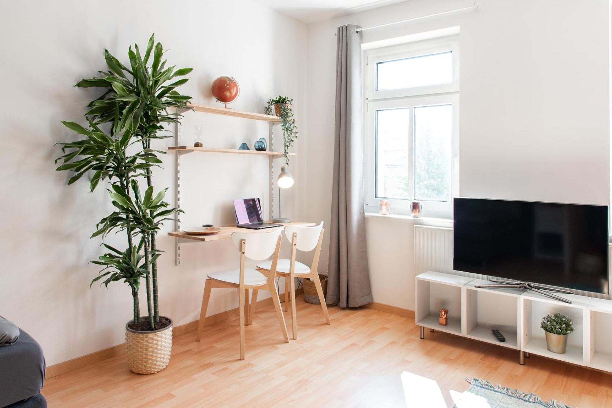 Stilvolles Apartment - Balkon, Netflix, Nespresso, Zentral, Messe Κέμνιτς Εξωτερικό φωτογραφία