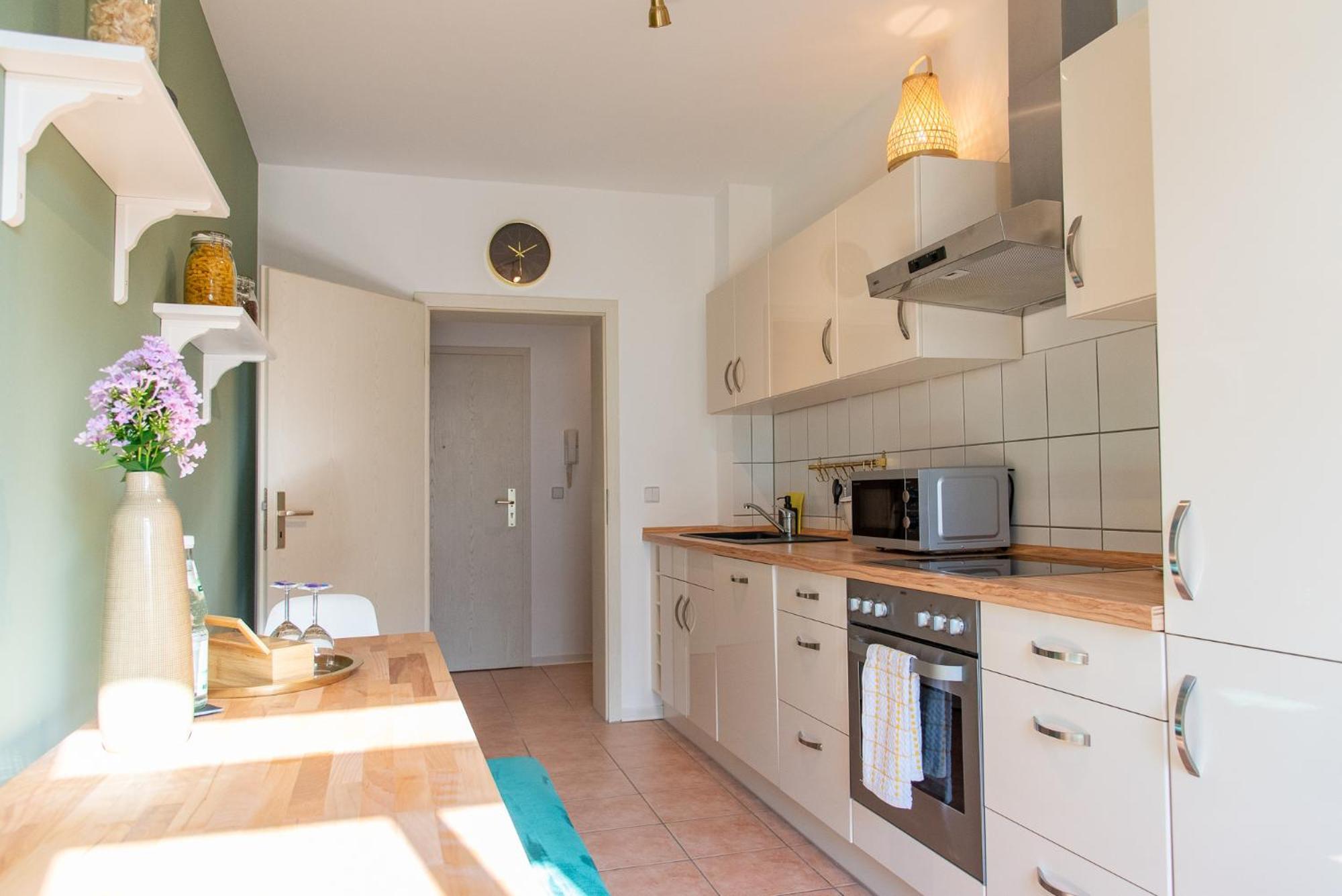 Stilvolles Apartment - Balkon, Netflix, Nespresso, Zentral, Messe Κέμνιτς Εξωτερικό φωτογραφία